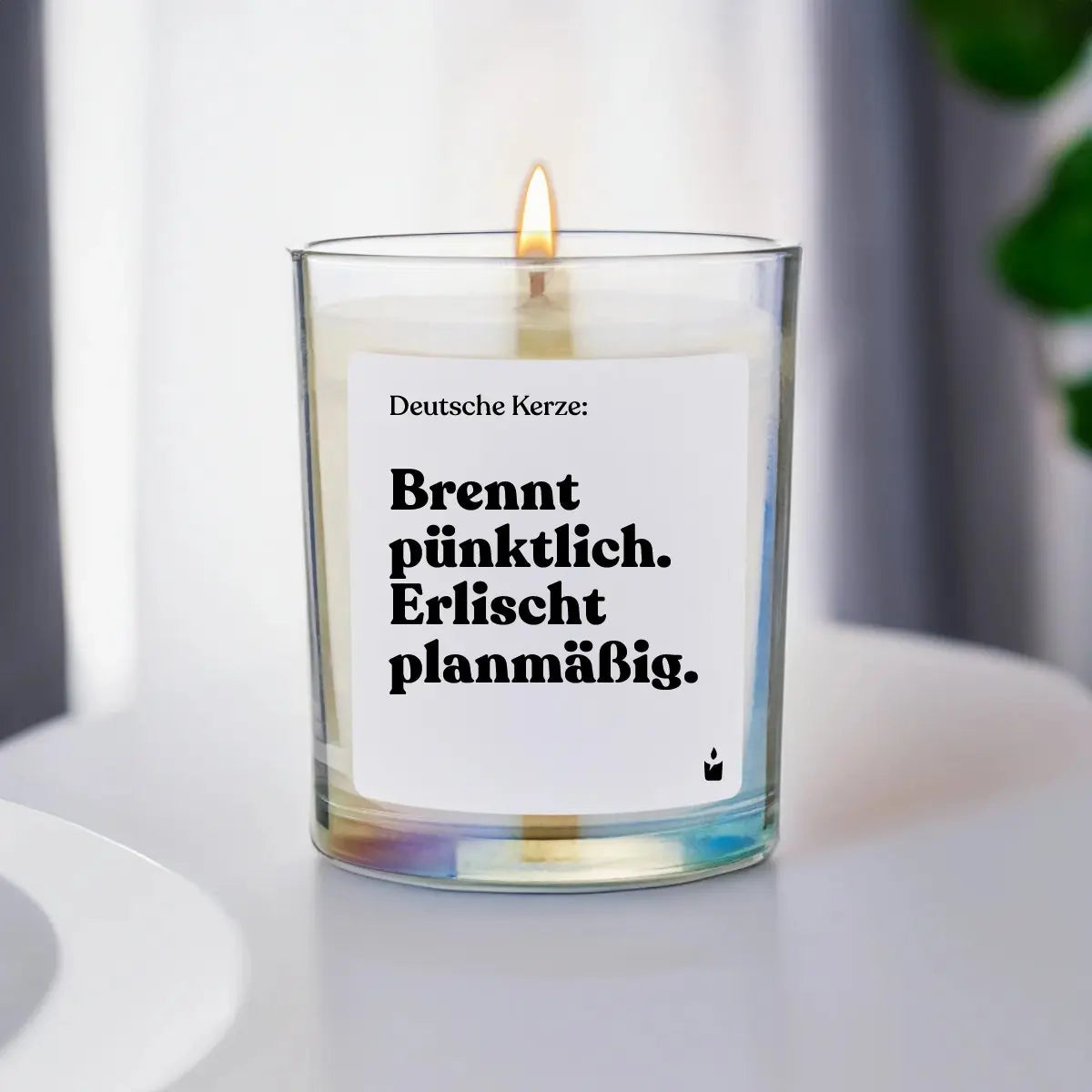 Duftkerze Rainbow Woody Brennt pünktlich. Erlischt planmäßig. von ChattyCandles