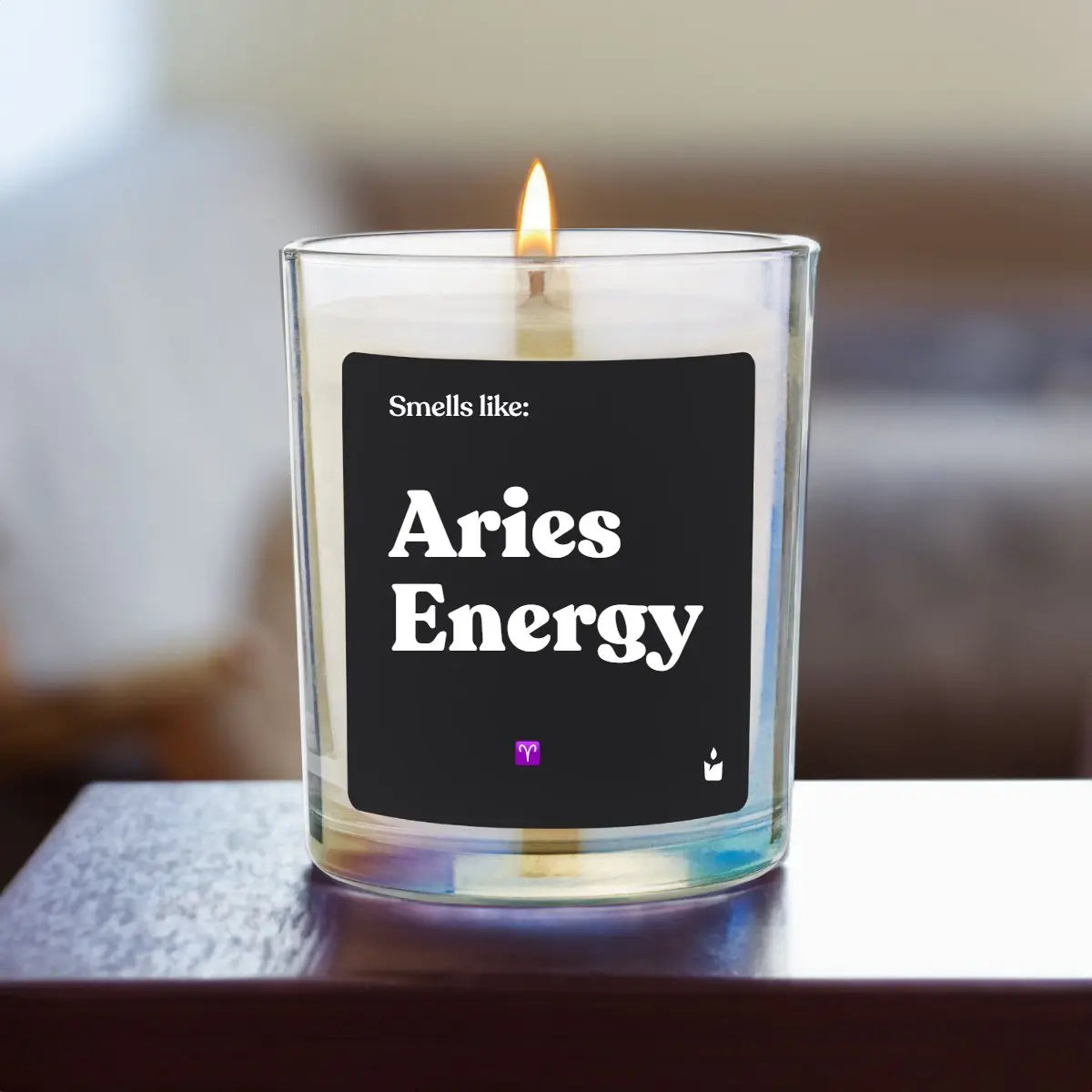 Duftkerze Rainbow Flowery Smells like: Aries Energy von ChattyCandles