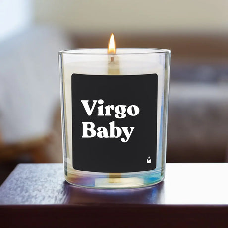 Duftkerze Rainbow Woody Virgo Baby von ChattyCandles