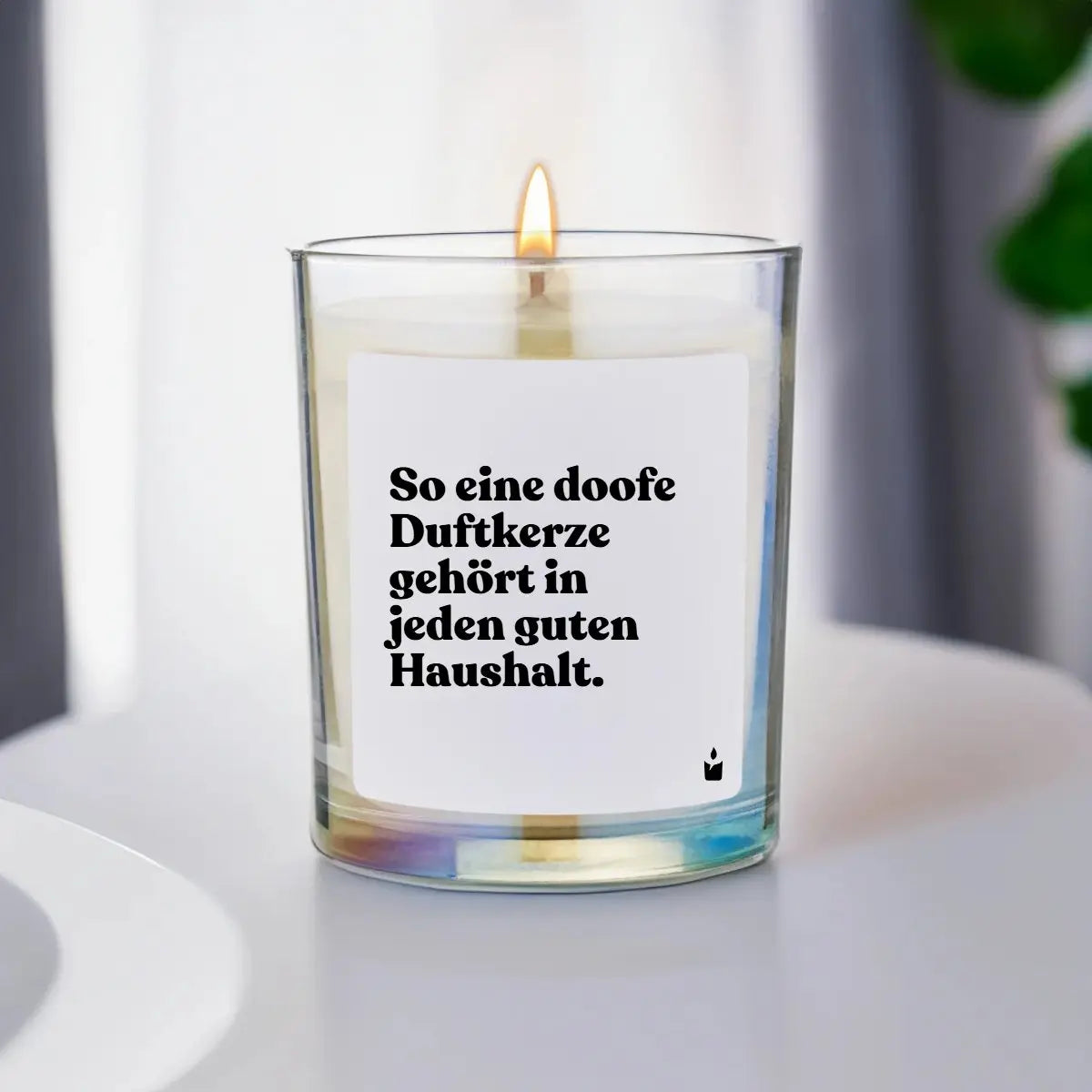 Duftkerze Rainbow Woody So eine doofe Duftkerze gehört in jeden guten Haushalt. von ChattyCandles