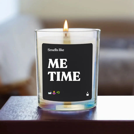 Duftkerze Rainbow Woody Smells like me time von ChattyCandles