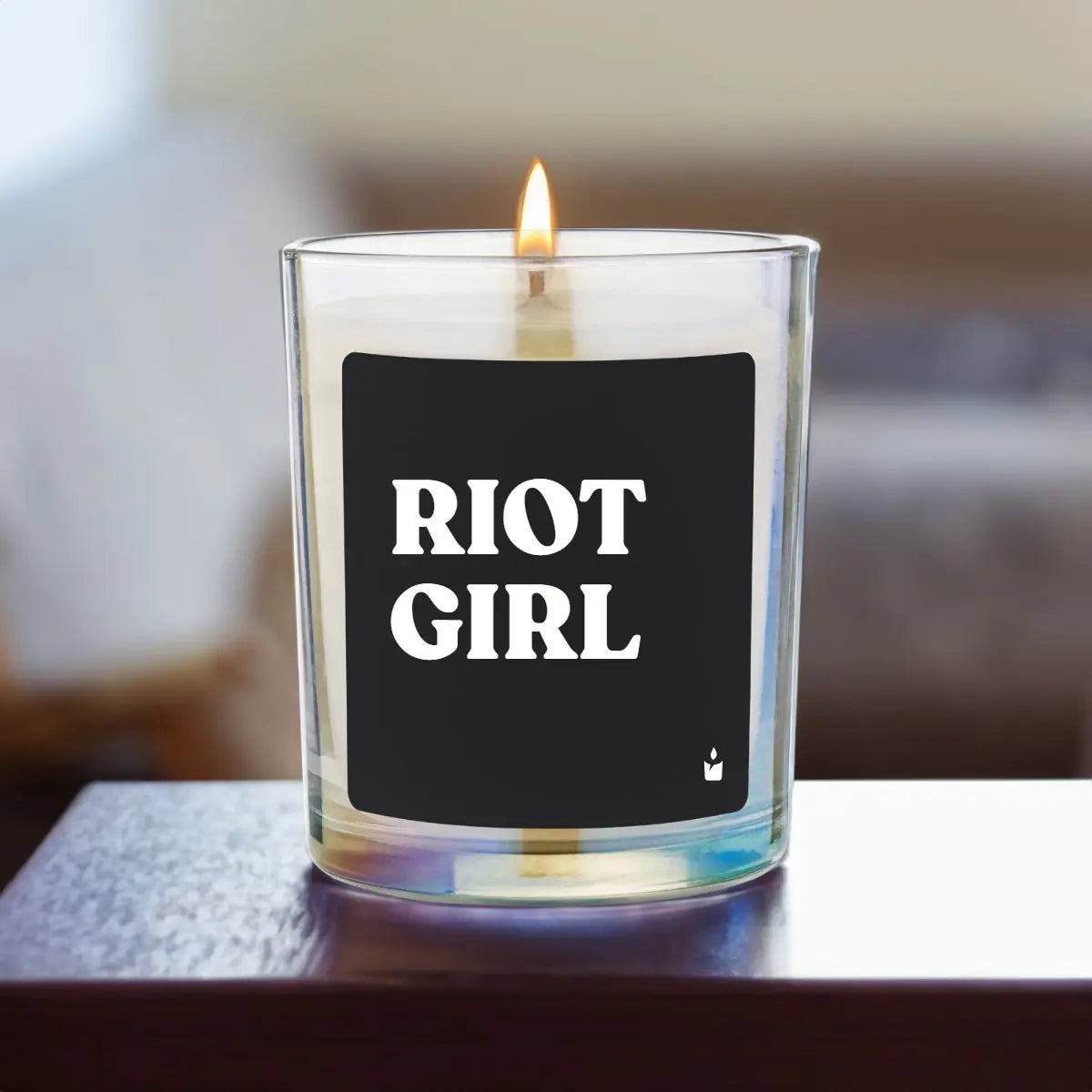 Duftkerze Rainbow Woody Riot Girl von ChattyCandles