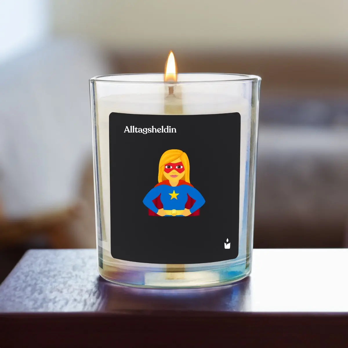 Duftkerze Rainbow Woody Alltagsheldin von ChattyCandles