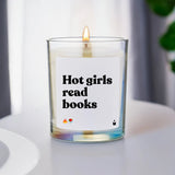 Duftkerze Rainbow Flowery Hot girls read books von ChattyCandles