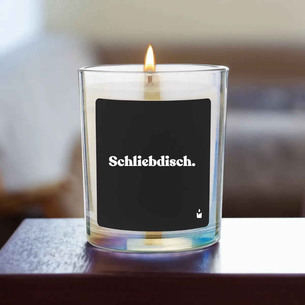 Duftkerze Rainbow Flowery Schliebdisch. von ChattyCandles