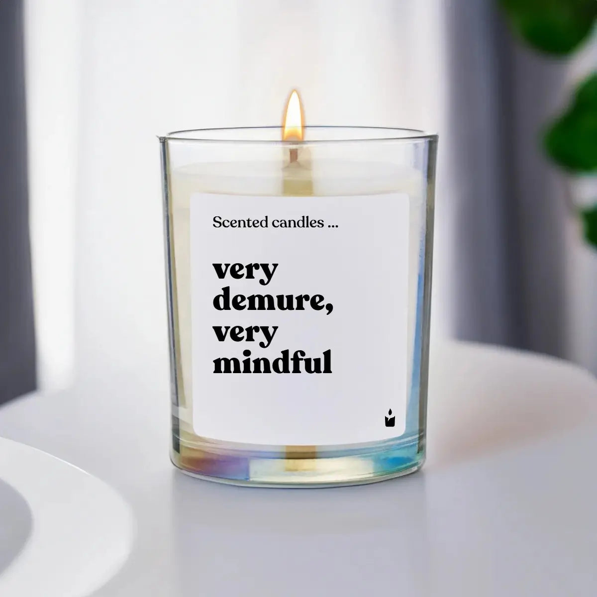 Duftkerze Rainbow Woody very demure, very mindful von ChattyCandles