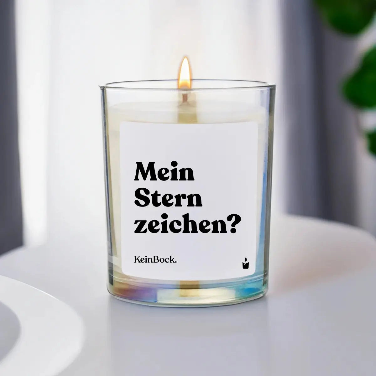 Duftkerze Rainbow Woody Mein Sternzeichen? KeinBock. von ChattyCandles