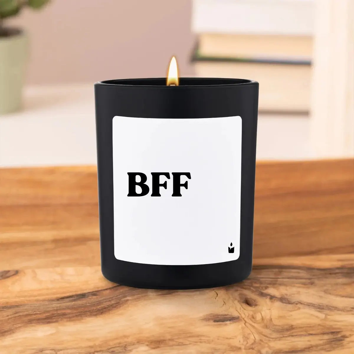 Duftkerze Schwarz Flowery BFF von ChattyCandles