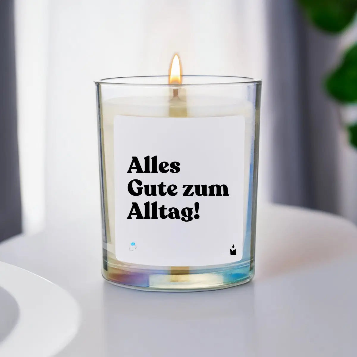 Duftkerze Rainbow Woody Alles Gute zum Alltag! von ChattyCandles