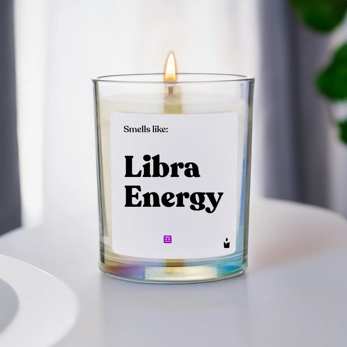 Duftkerze Rainbow Woody Smells like: Libra Energy von ChattyCandles