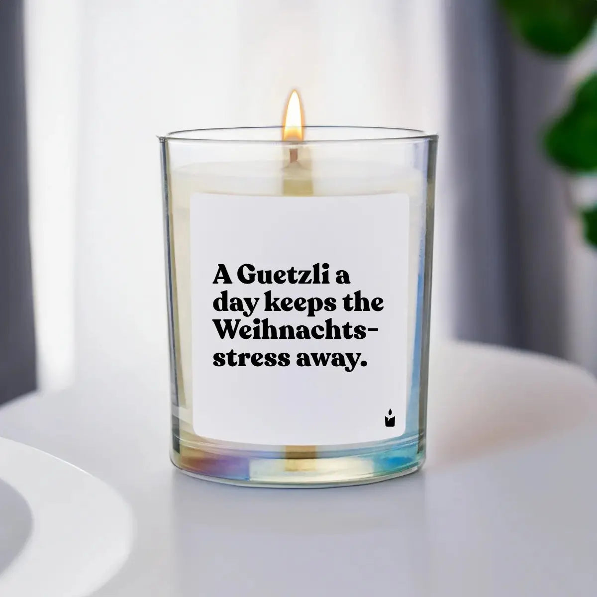 Duftkerze Rainbow Woody A Guetzli a day keeps the Weihnachtsstress away. von ChattyCandles
