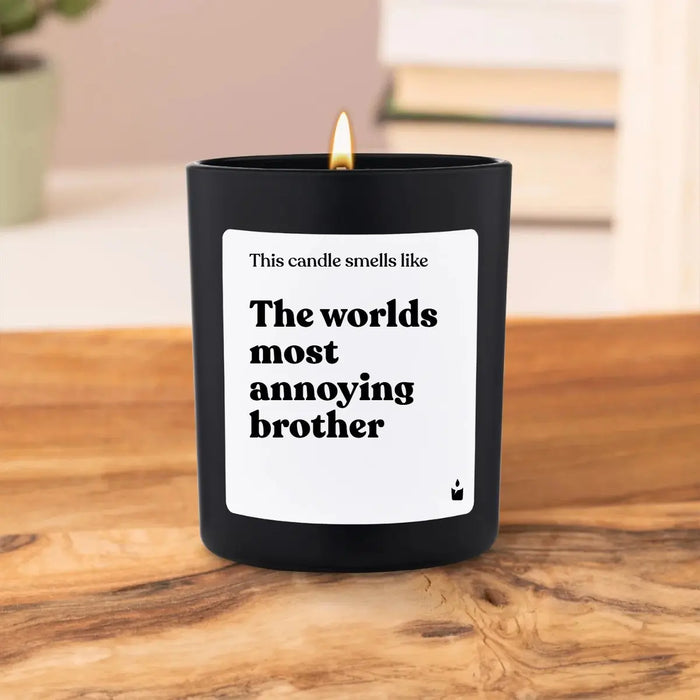 Duftkerze Flowery The worlds most annoying brother von ChattyCandles