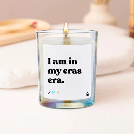 Duftkerze Rainbow Woody I am in my eras era. von ChattyCandles