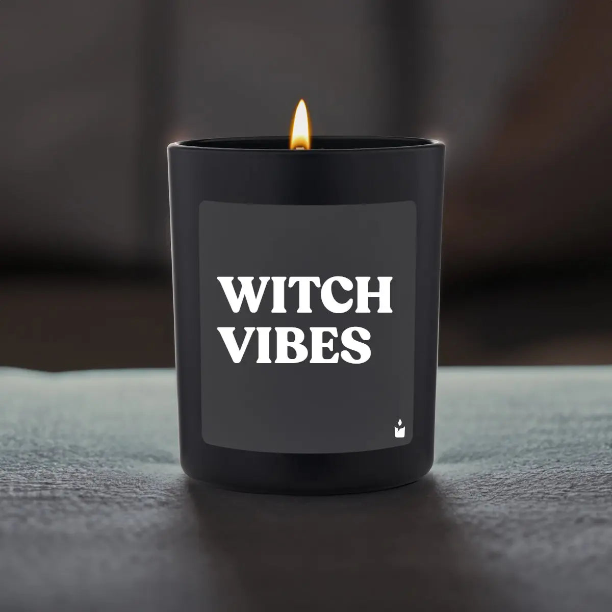 Duftkerze Schwarz Flowery WITCH VIBES von ChattyCandles