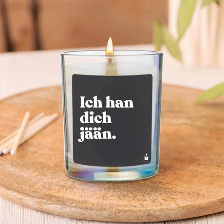 Duftkerze Rainbow Woody Ich han dich jään. von ChattyCandles