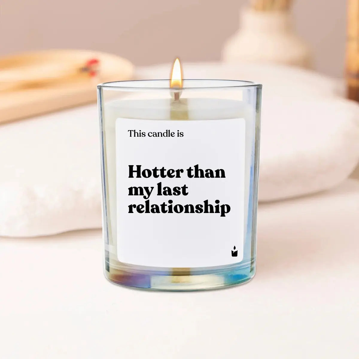 Duftkerze Rainbow Flowery Hotter than my last relationship von ChattyCandles