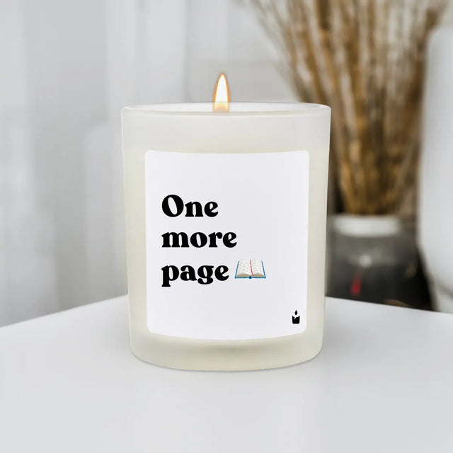 Duftkerze Weiss Woody One more page von ChattyCandles