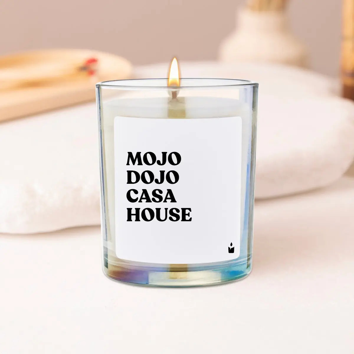 Duftkerze Rainbow Woody Mojo Dojo Casa House von ChattyCandles