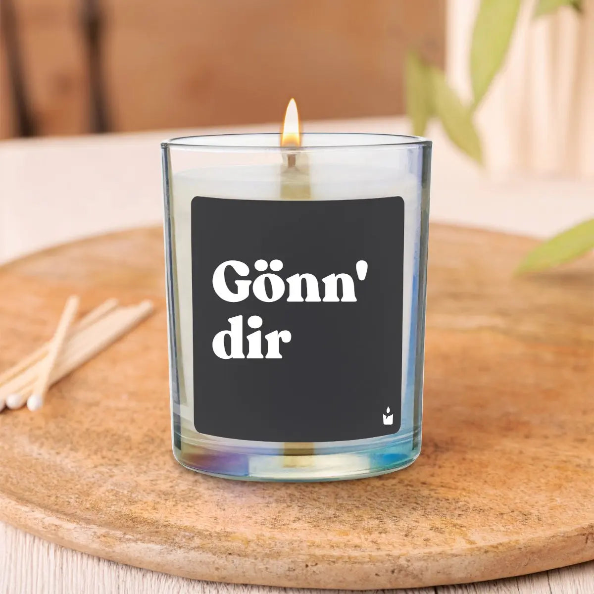 Duftkerze Rainbow Woody Gönn' dir von ChattyCandles