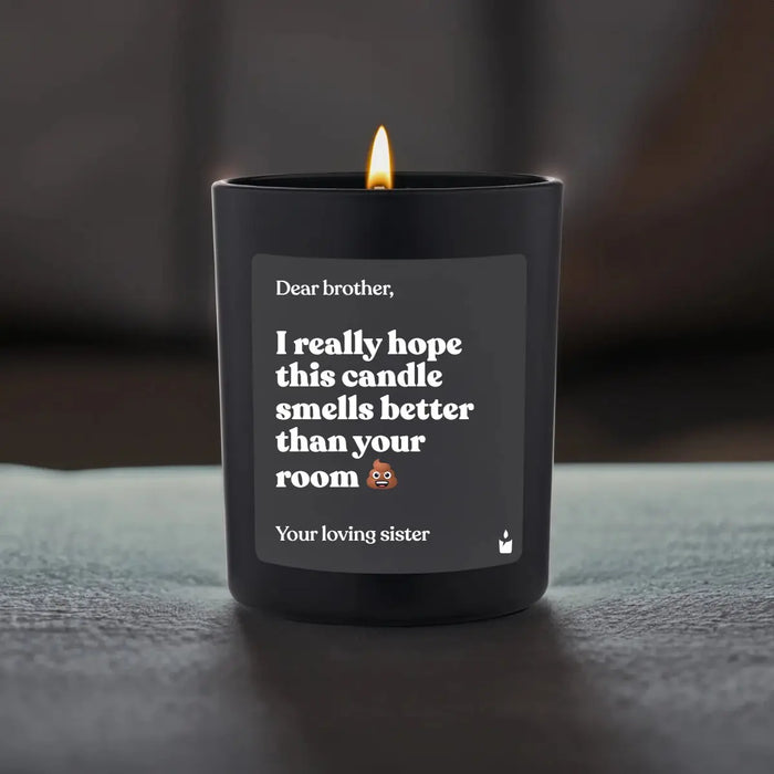 Duftkerze Flowery I really hope this candle smells better than your room von ChattyCandles