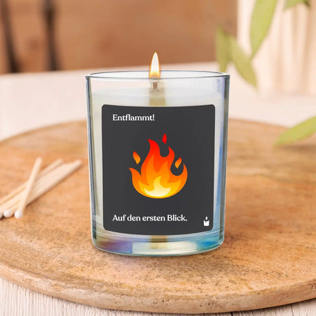 Duftkerze Rainbow Flowery Entflammt! Auf den ersten Blick. von ChattyCandles