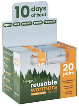 Handwärmer wiederverwendbar 20 Stück von Häago