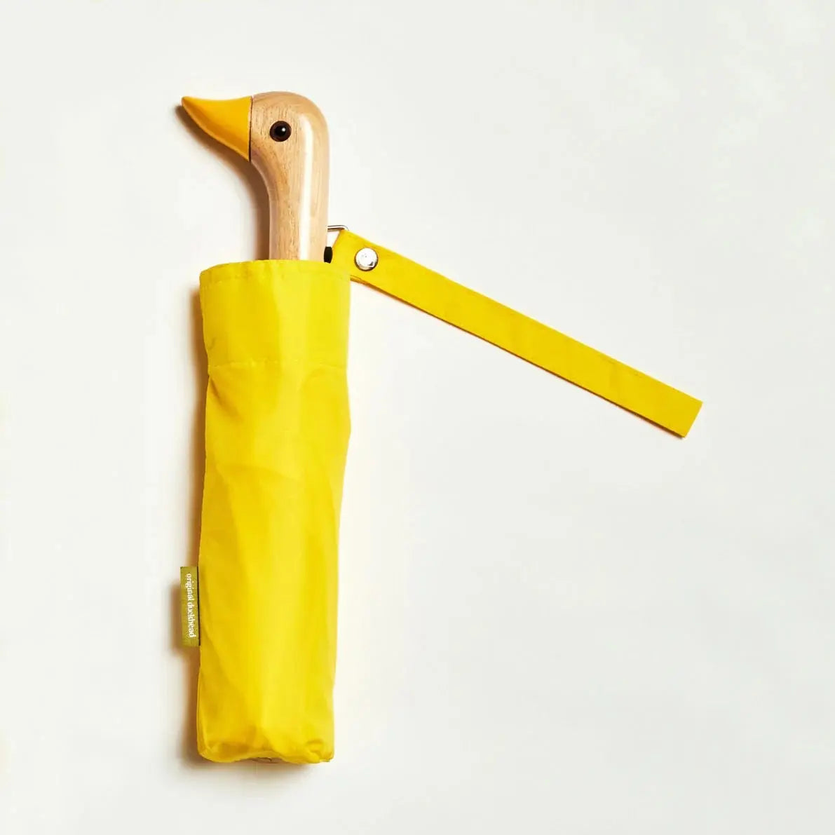 Umweltfreundlicher Regenschirm aus recycelten Materialien Gelb von Original Duckhead