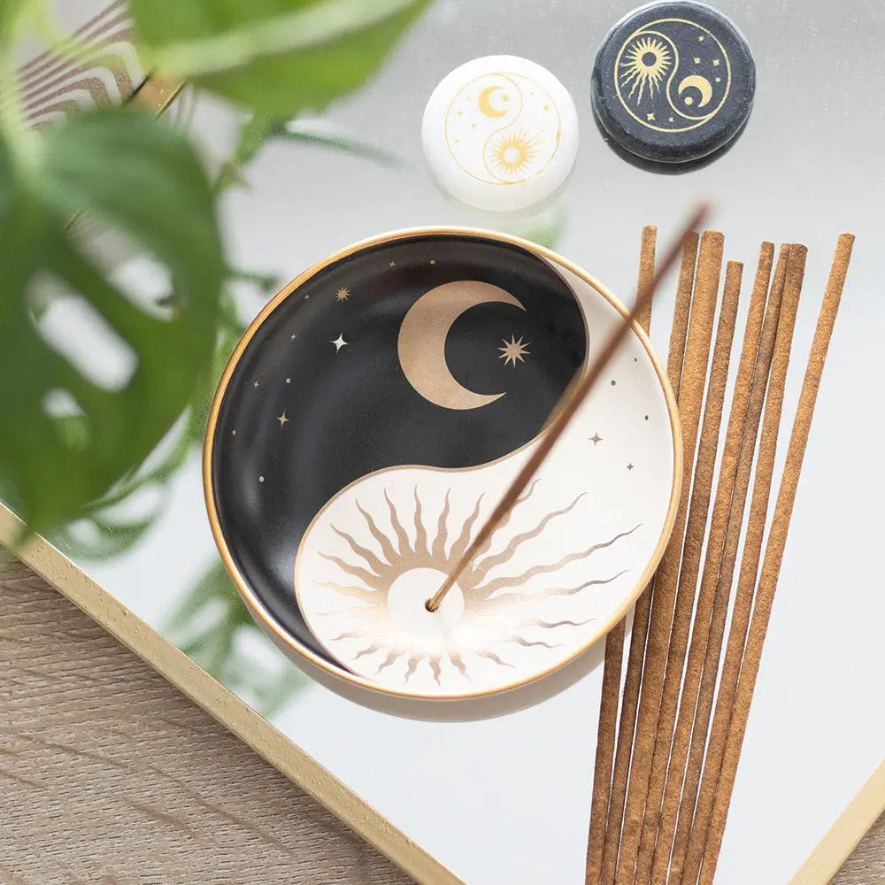Räucherstäbchenhalter Yin Yang von Something Different