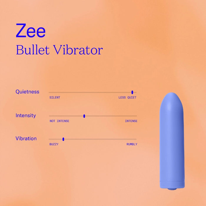 Zee Bullet Vibrator Periwinkle von Dame Products